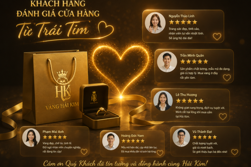 Đánh Giá Của Khách Hàng Về Tiềm Năng Của Vàng Hải Kim